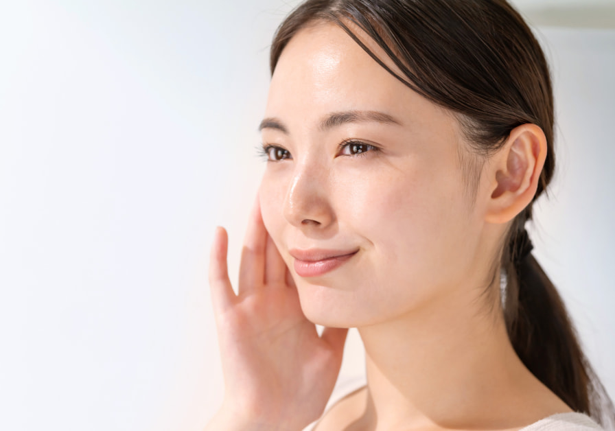 美肌の女性のイメージ画像